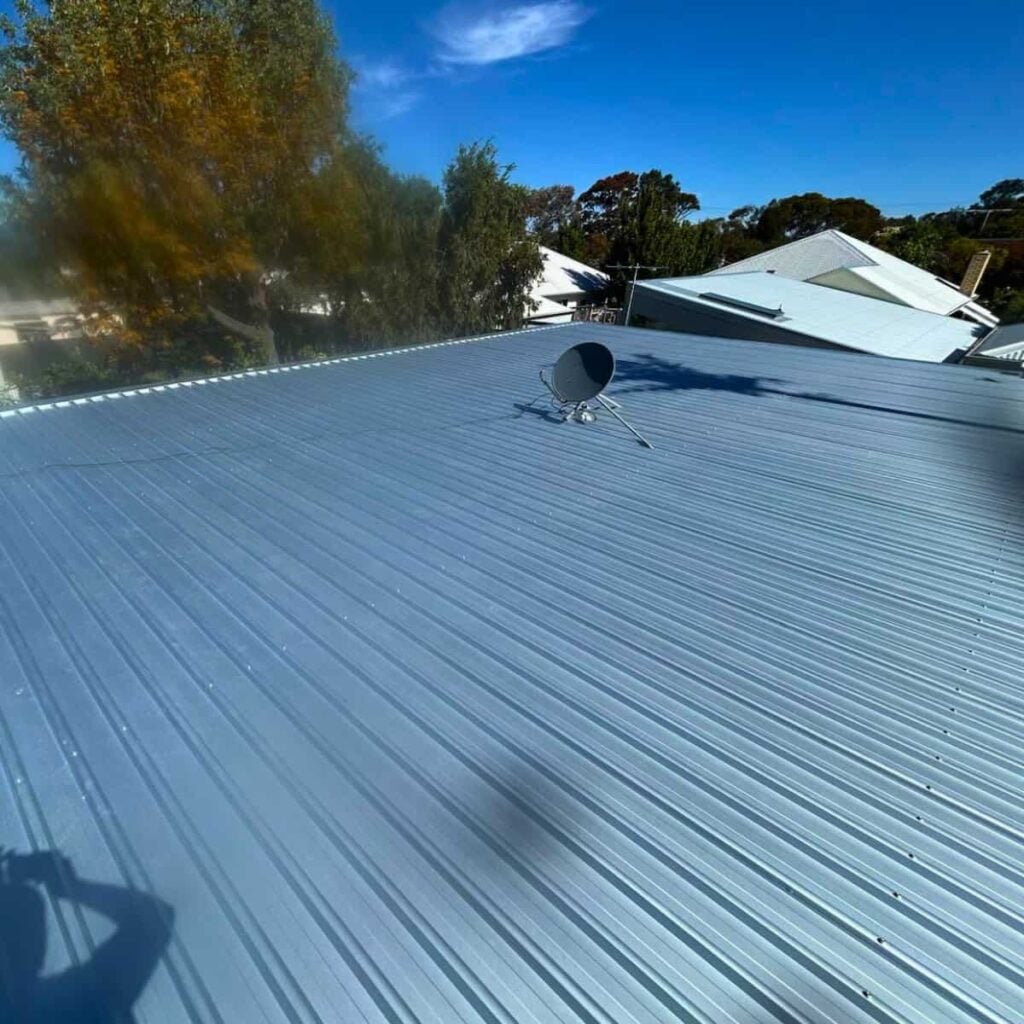 Full Roof Replacement by Barnes Family Roof Plumbing Example