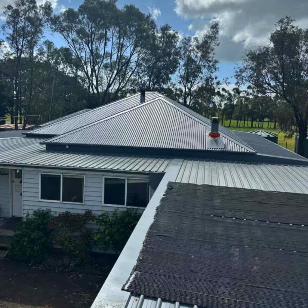 Full Roof Replacement by Barnes Family Roof Plumbing Example